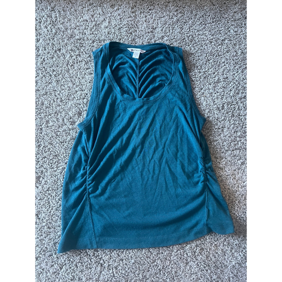 Women's Athleta Blue Tank Top L - Picture 1 of 4